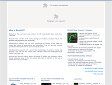 Tablet Screenshot of biovis3d.com